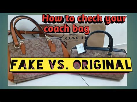 how to know a fake coach bag|coach authenticity check serial number.